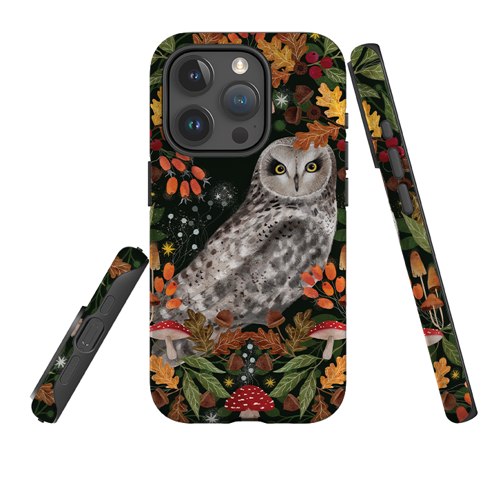iPhone Tough Case - Autumn Owl By Bex Parkin