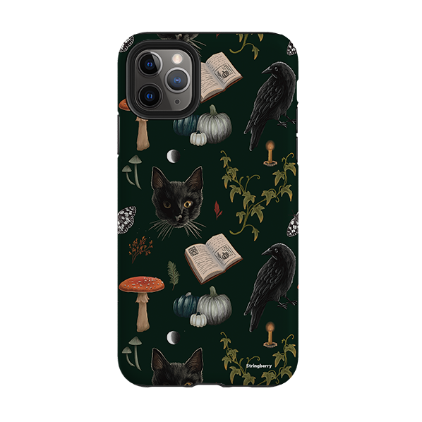iPhone Tough Case - Halloween Pattern I By Anna Stead