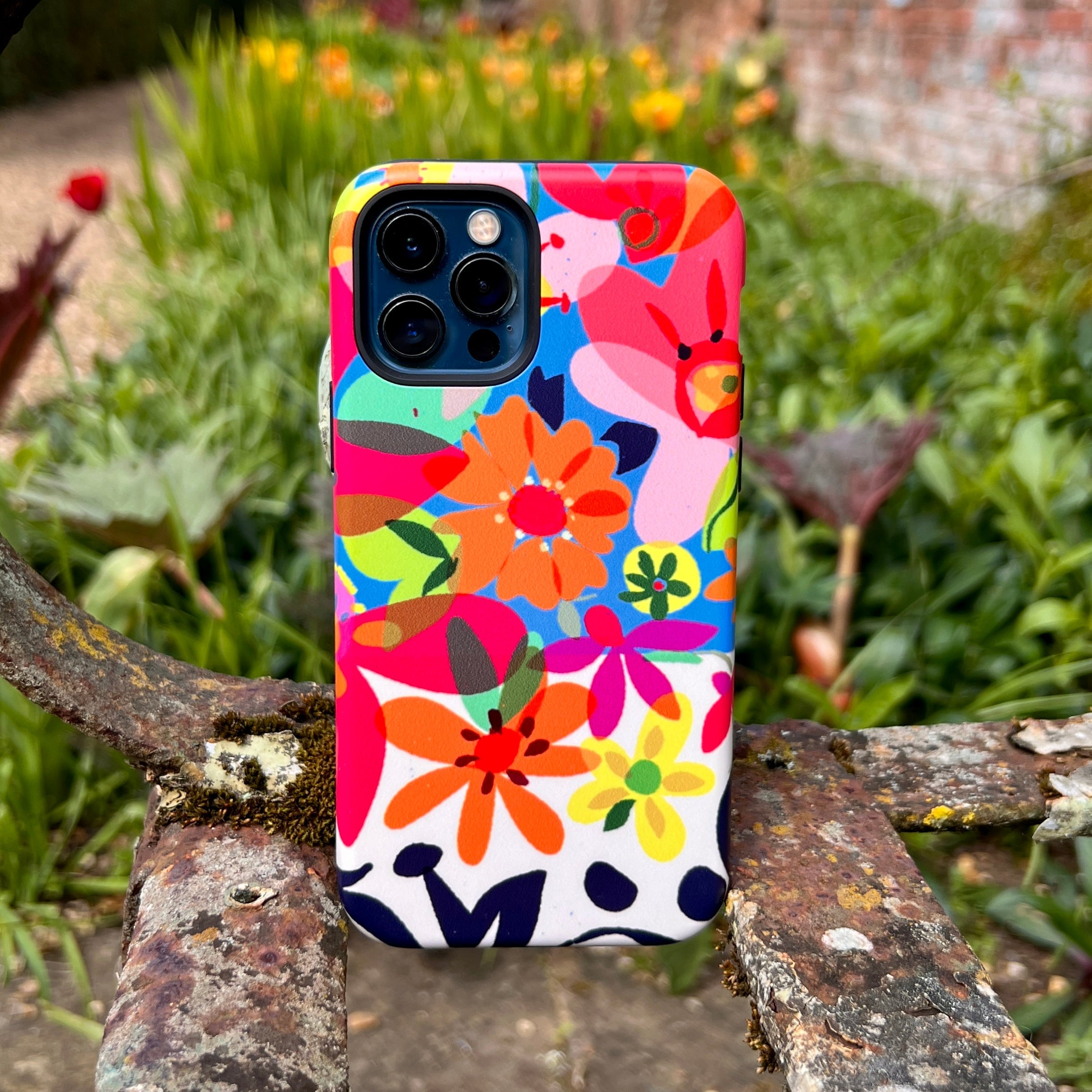 iPhone Tough Case - Beautiful Blooms By Sarah Campbell