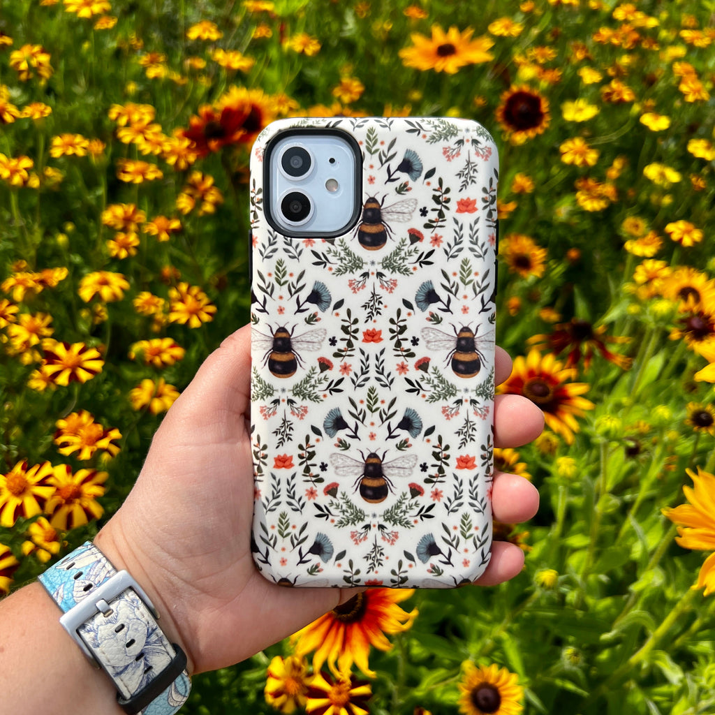 iPhone Tough Case - Bees 2 By Jade Mosinski