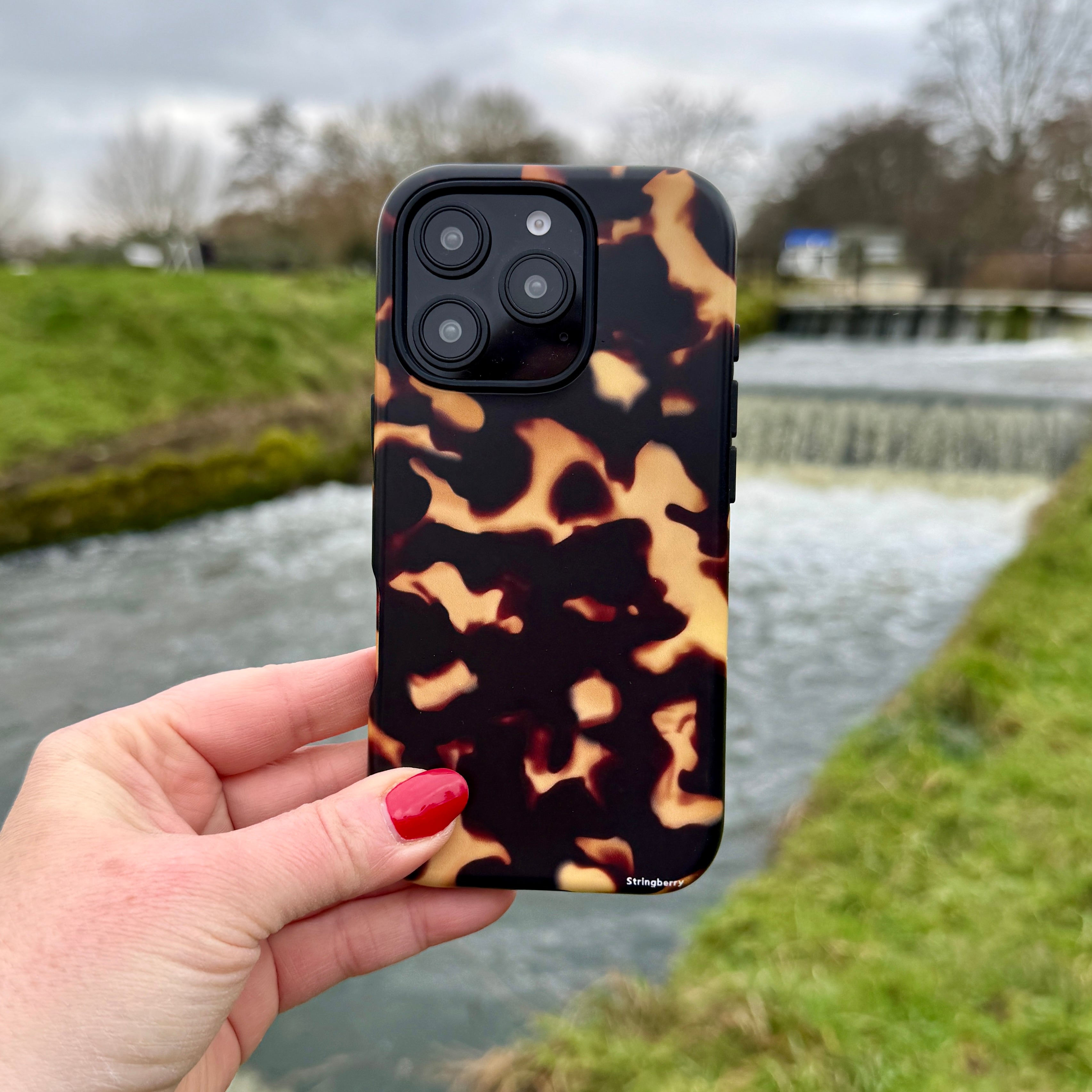 iPhone Tough Case - Lava