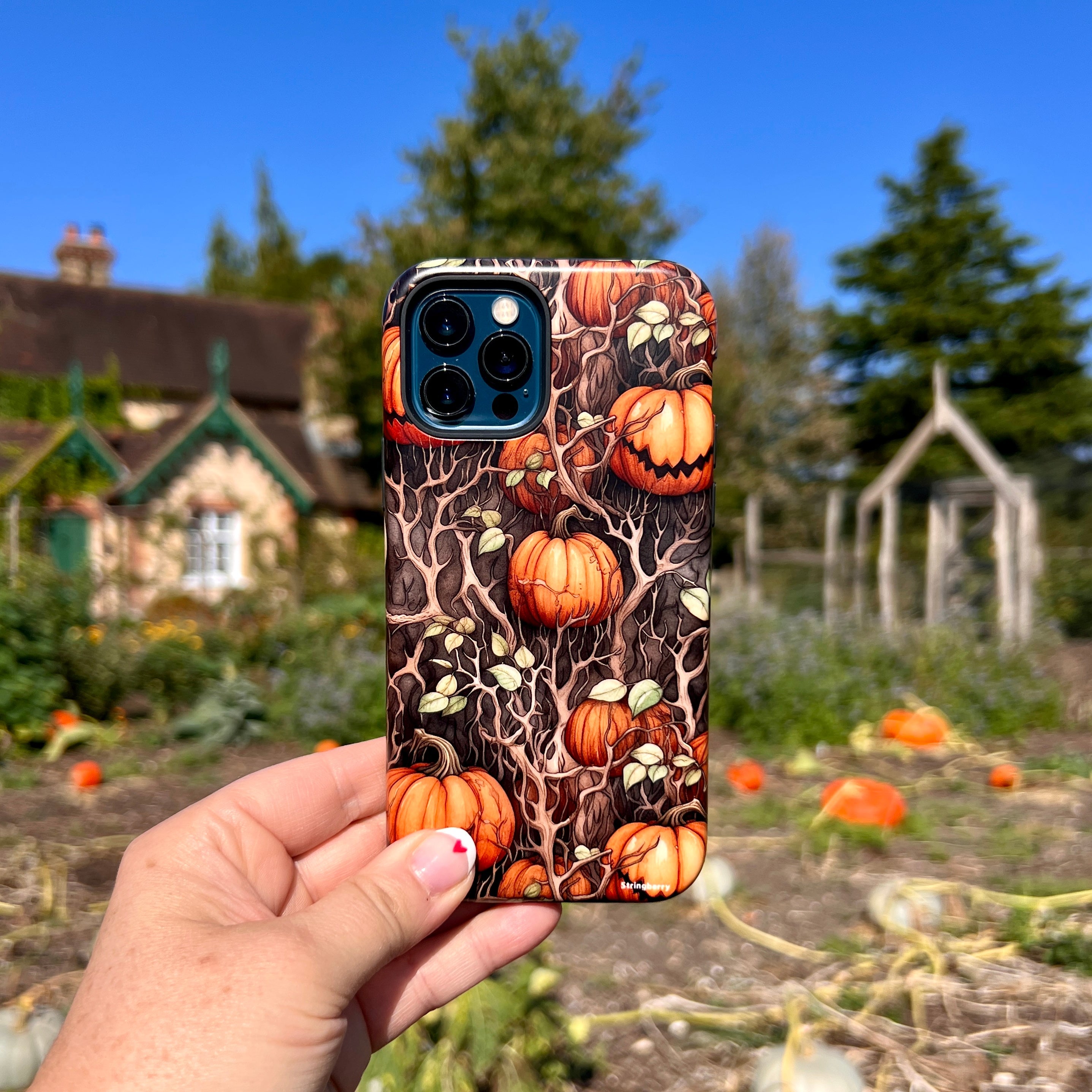 iPhone Tough Case - Scary Pumpkins