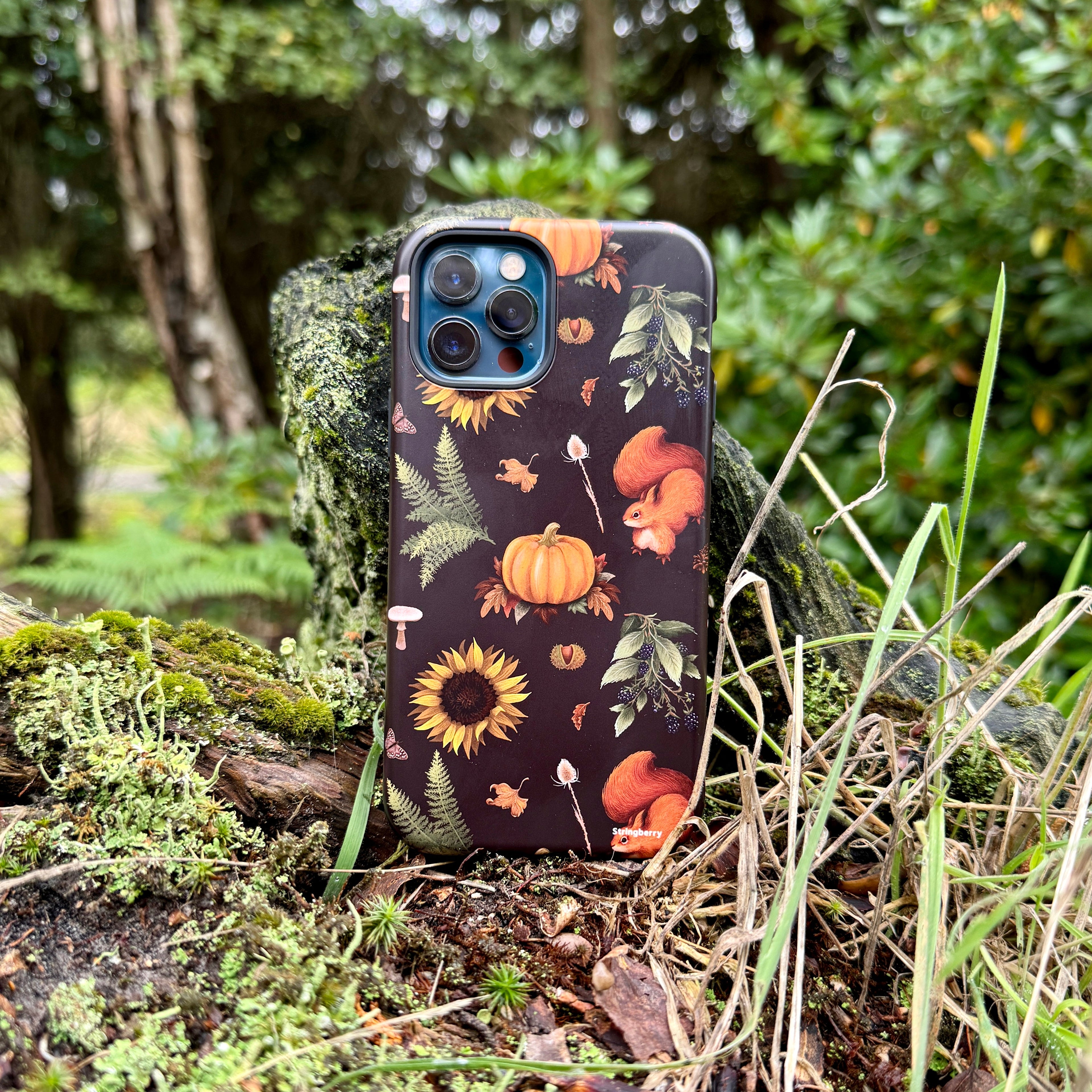iPhone Tough Case - Autumn Pattern I By Anna Stead