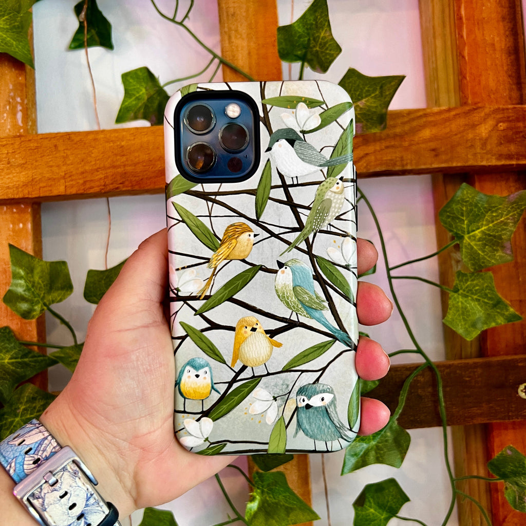 iPhone Tough Case - Birds By Maja Lindberg