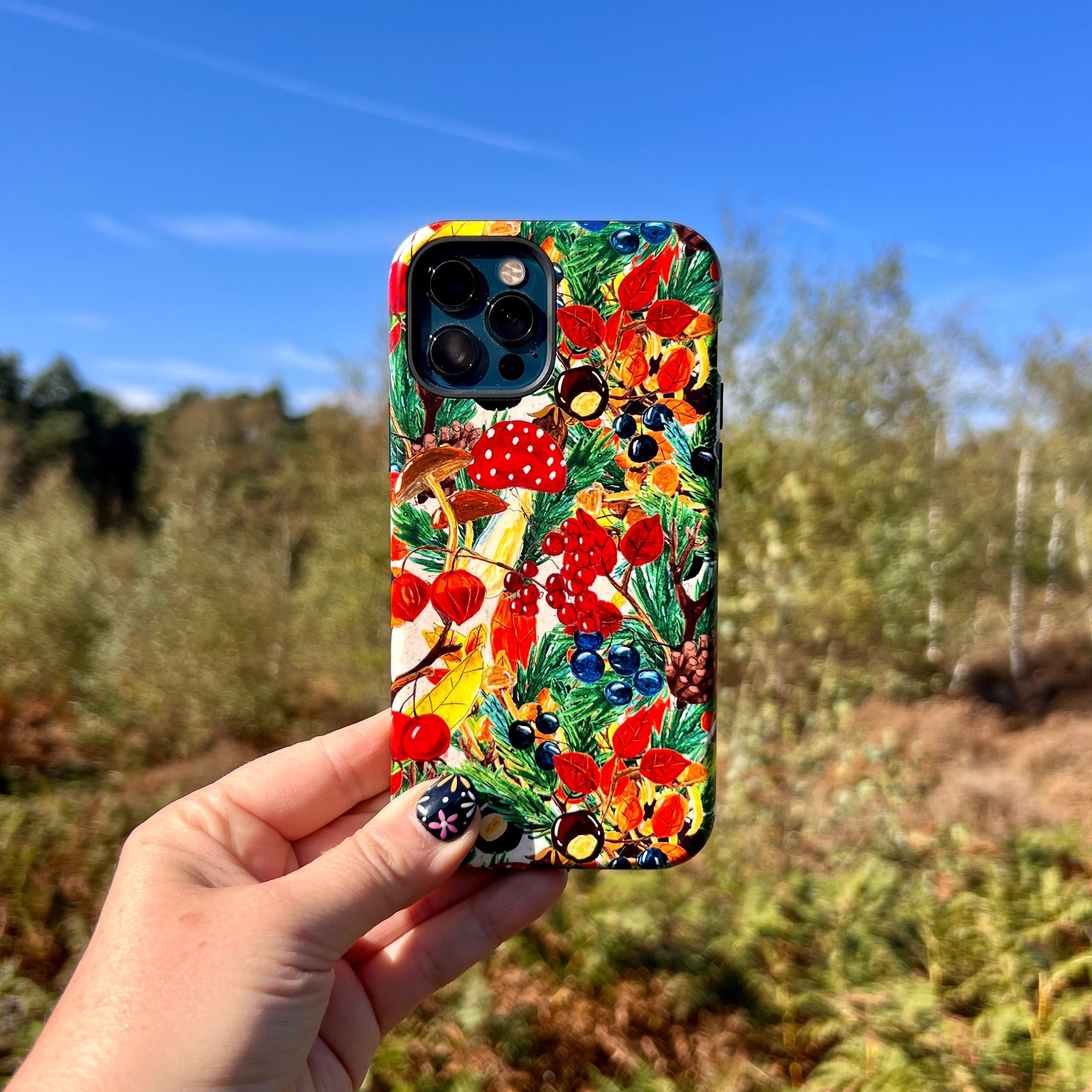 iPhone Tough Case - Winter Garden