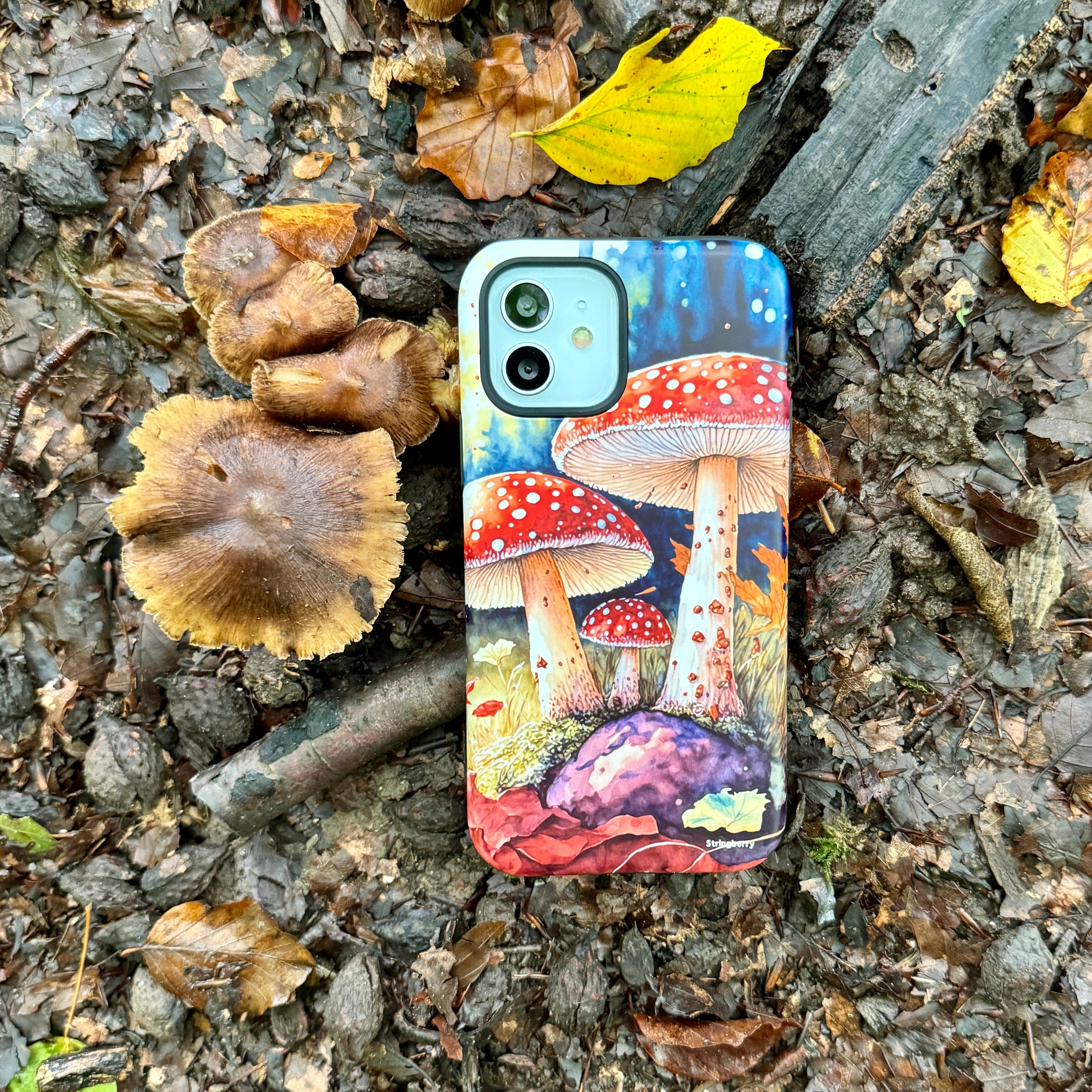 iPhone Tough Case - Mushroom Colour II