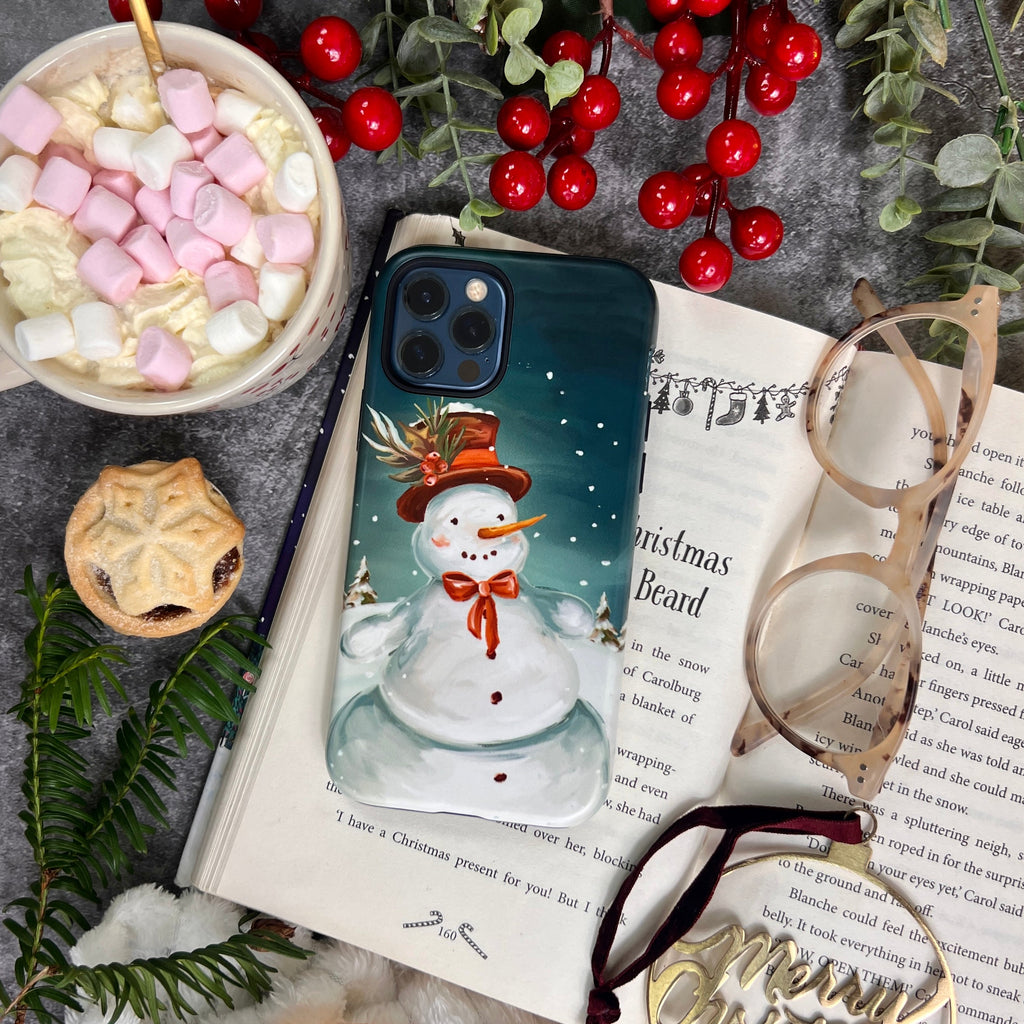 iPhone Tough Case - Snowman