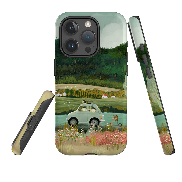 iPhone Tough Case - Lightening Bugs By Katherine Quinn