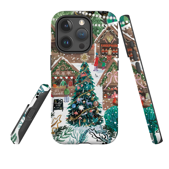 iPhone Tough Case - Christmas Market Magic By Emma Frances Grant