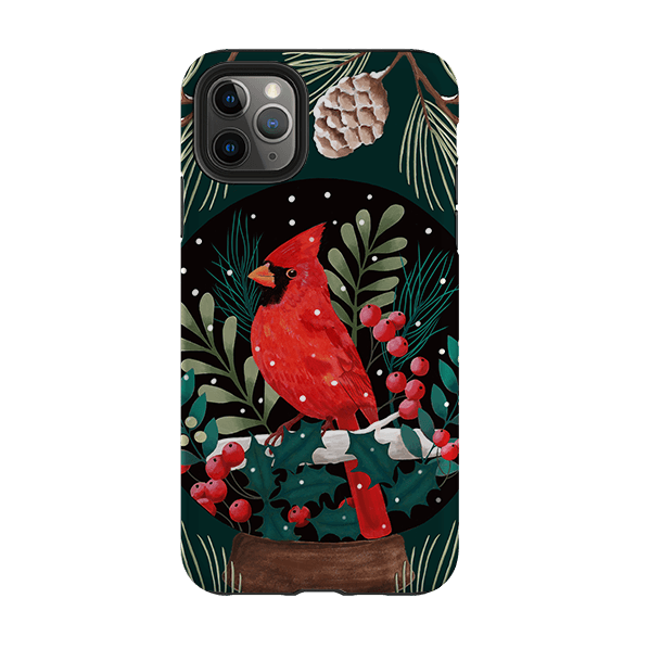 iPhone Tough Case - Red Cardinal By Bex Parkin